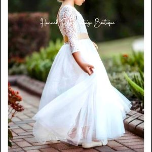 Hannah Rose Vintage Flower girl dress size 10/12